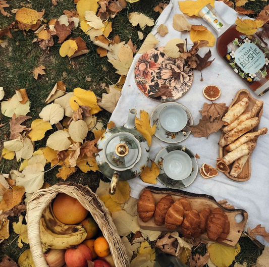 A winter picnic with Pomme Blushe